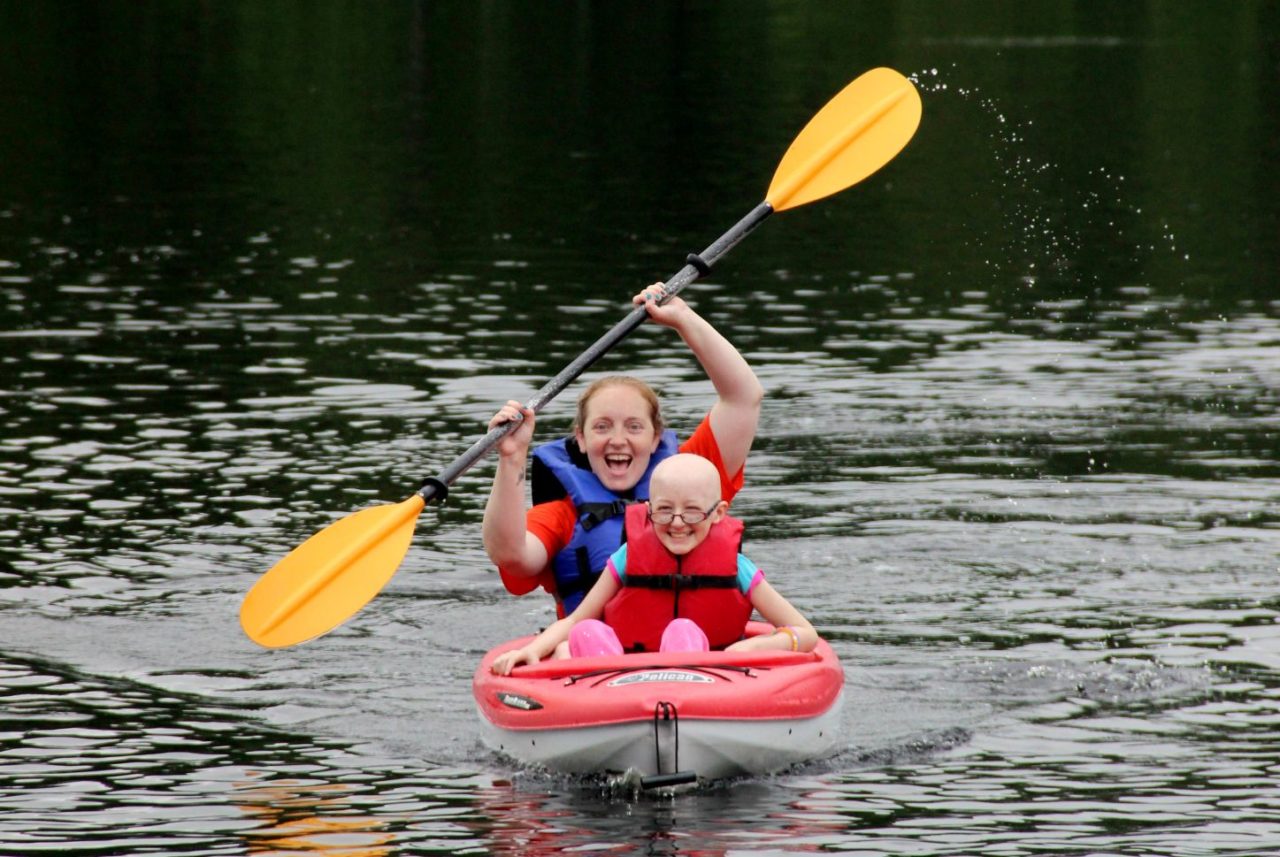 Children experiencing the joy of camping at Care Camps