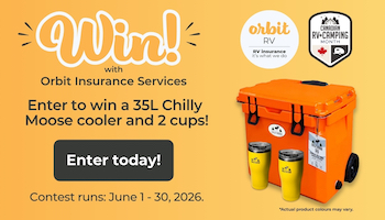 Orbit Insurance Services Camping Prize Pack – 35L Chilly Moose cooler and cups